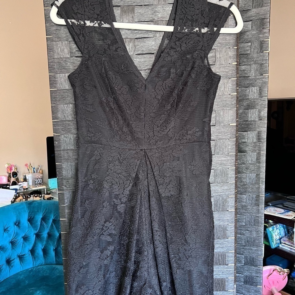 BCBGENERATION Black Lace Romper size 2 - Picture 8 of 8